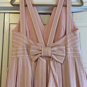 Gal Meets Glam Pink Bow Back Dress